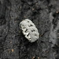 thumbnail image 2 of 14K Gold 10mm Bubble Cuban Moissanite Ring, Fully Iced Out Design, Luxurious and Dazzling, Men's Bold Fashion Statement, 2 of 6