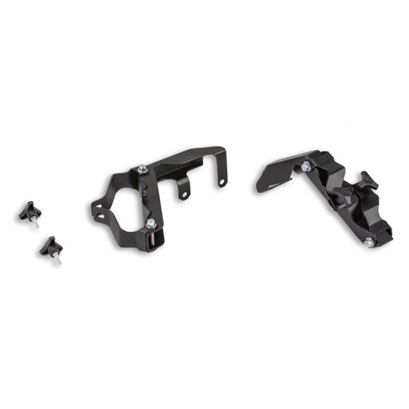 Fits 2007-2014 Toyota FJ Cruiser Warrior Shovel Mount 3875 Fits Warrior Platform Rack; Powder Coated; Steel; Set Of 2