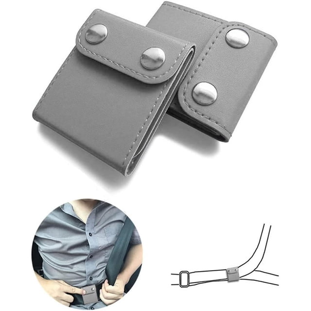 Ajustador del cinturón de seguridad, clips universales para la cubierta del cinturón de seguridad del vehículo, posicionador de correa del protector del cuello del hombro del automóvil cómodo con