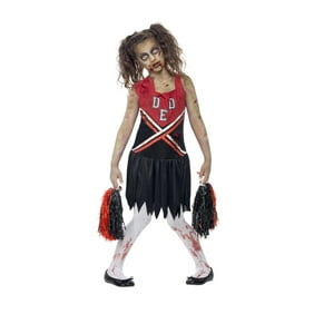 Zombie Cheerleader Teen Halloween Costume Walmart Com Walmart Com
