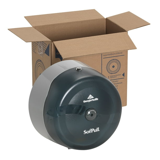 SofPull High-Capacity Center-Pull Tissue Dispenser, 10.5 x 6.75 x 10.5, Smoke SofPull High-Capacity Center-Pull Tissue Dispenser, 10.5 x 6.75 x 10.5, Smoke