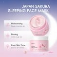 thumbnail image 7 of Sakura Face Mud Mask, Hydrating Pore Cleaning Oil-control, Moisturizing Antioxidan Shrink Pores, Soft Smooth Skin, Enhance Skin Elasticity for Daily Skin Care, 7 of 7