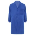 thumbnail image 3 of TiaoBug Men's Work Overalls One Piece Wear Resistant Dustproof Work Coat Long Sleeve Lab Coat Royal Blue 185/3XL, 3 of 8