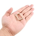 thumbnail image 5 of Unique Bargains 25x15mm Rectangle Buckles Zinc Alloy Gold Tone 8Pack, 5 of 5