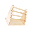 thumbnail image 2 of ziyahi Wood Earring Stand Earring Holder Display Stand Jewelry Display Rack 4 Tier, 2 of 9
