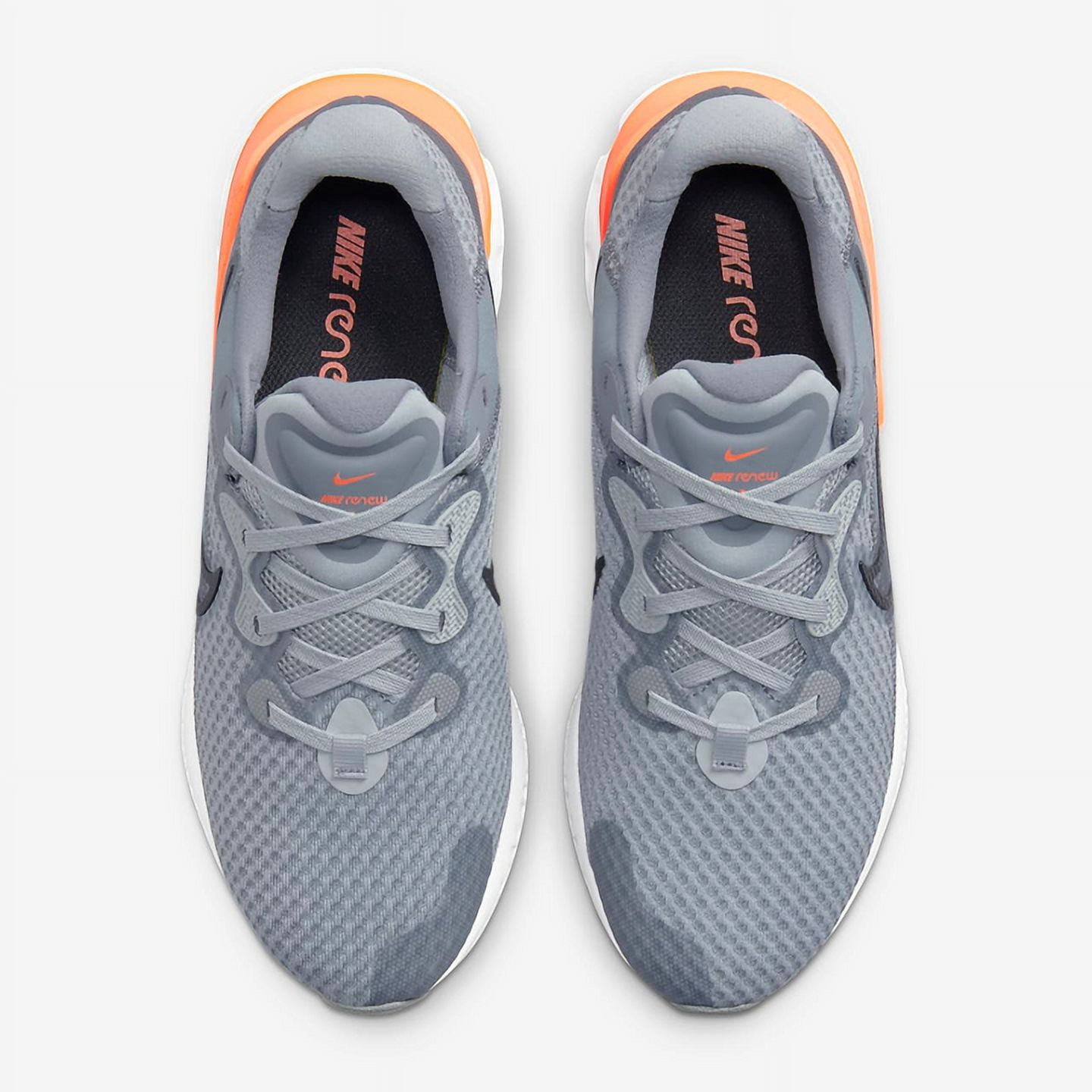 Tenis Nike De Hombre Renew Run 2 Cu3504 Gris/Naranja | Walmart en línea