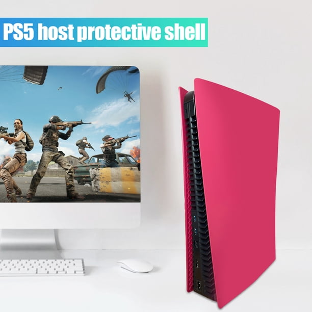 Kuymtek Cubierta de consola de juegos para Cosmic Red PS5 Shell Protect Case ((Edición digital)