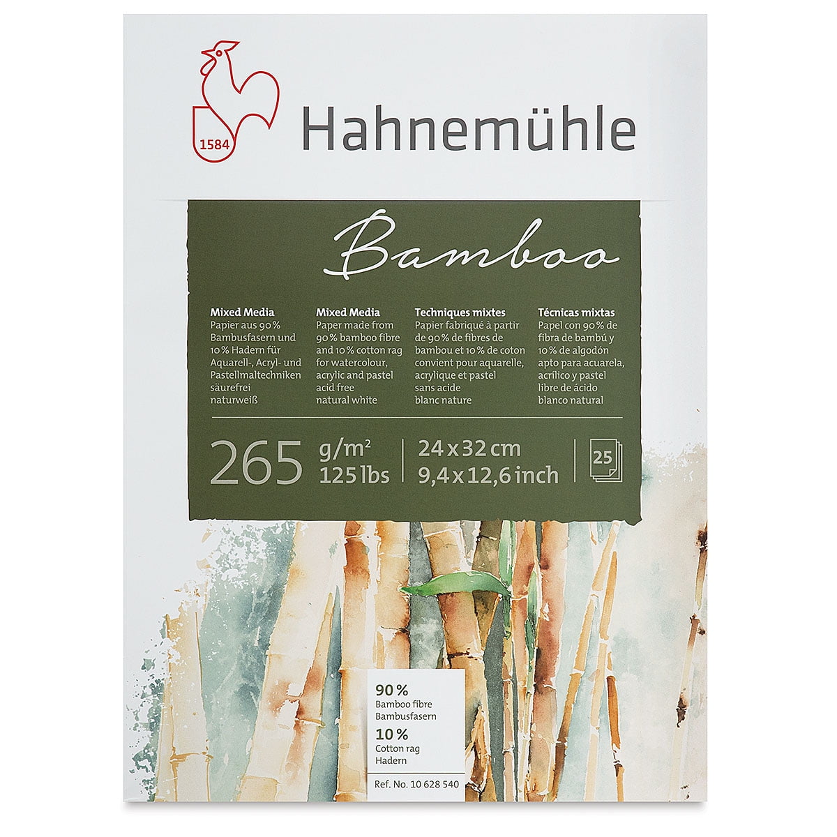Hahnemuhle Bamboo Paper Pad 16 1/2'' x 22'', 25 Sheets