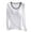 White 01, variant on Women Top Built in Bra Under $10 Crew Neck Long Sleeve Sleep Night Shirt Soft Cotton Pajama Undershirts (XL, White 01)