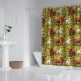 thumbnail image 2 of Green Highland Cow Sunflower Field Pattern Shower Curtain 72"x72" ,Bathroom Decorative Shower Curtains Set with 12 Hooks,Modern Waterproof Washable Shower Curtain, 2 of 6