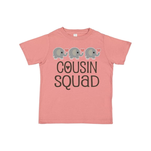 Inktastic Cousin Squad Elephant Boys or Girls Toddler T-Shirt