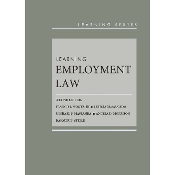 Pre-Owned Learning Employment Law (Hardcover) by West Academic Publishing