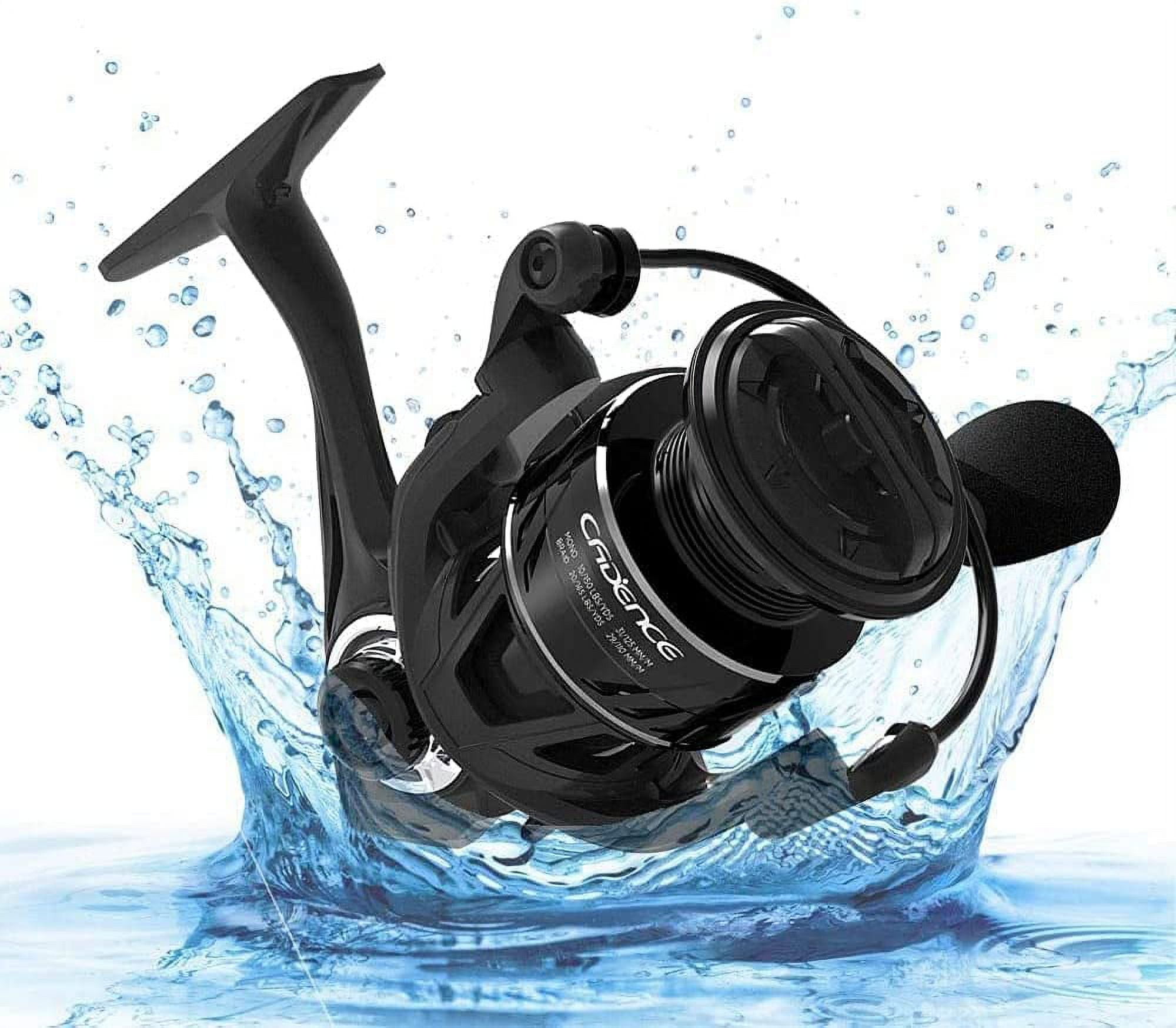 Cadence Spinning Reel,Cs5 Ultralight Carbon Fiber Fishing Reel With 9  Durable & Corrosion Resistant Bearings For Saltwater Or Freshwater,Super  Smooth