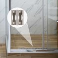thumbnail image 3 of Miangastore 2pcs Shower Room Swing Stopper Sliding Glass Door Bottom Guides Sliding Shower Door Bottom Guides, 3 of 8