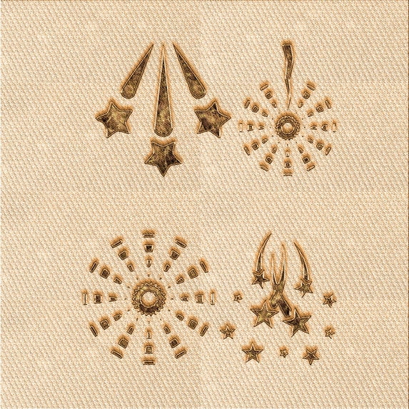 Ahgly Company Indoor Square Patterned Brown Sand Brown Area Rugs, 7' Square