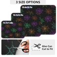 thumbnail image 2 of Dish Drying Mat Absorbent Dish Drainer Kitchen Counter 19.7x15.7inch Dish Drying Pad for Countertops Sinks Draining Racks Neon Spider Webs, 2 of 9