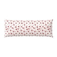 thumbnail image 2 of Lsque Lips Kiss Body Pillow Case Cover,Ultra-Soft Microfiber Bed Pillow Cases 20x54 inches,Elegant Bedding,Breathable Durable Pillow Cover with Envelope Closure, 2 of 8