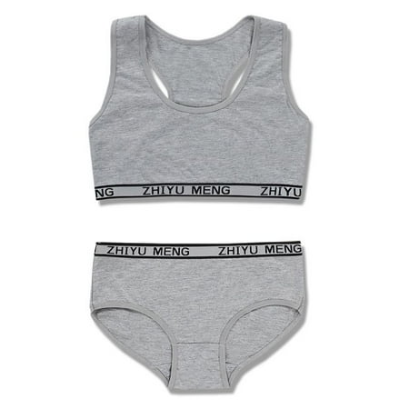 

SUNRI Training Bras Set for Girls Teenage Underwear Set Cotton Underwears for Girls Bra for Teens Children Bras Girl Underwear
