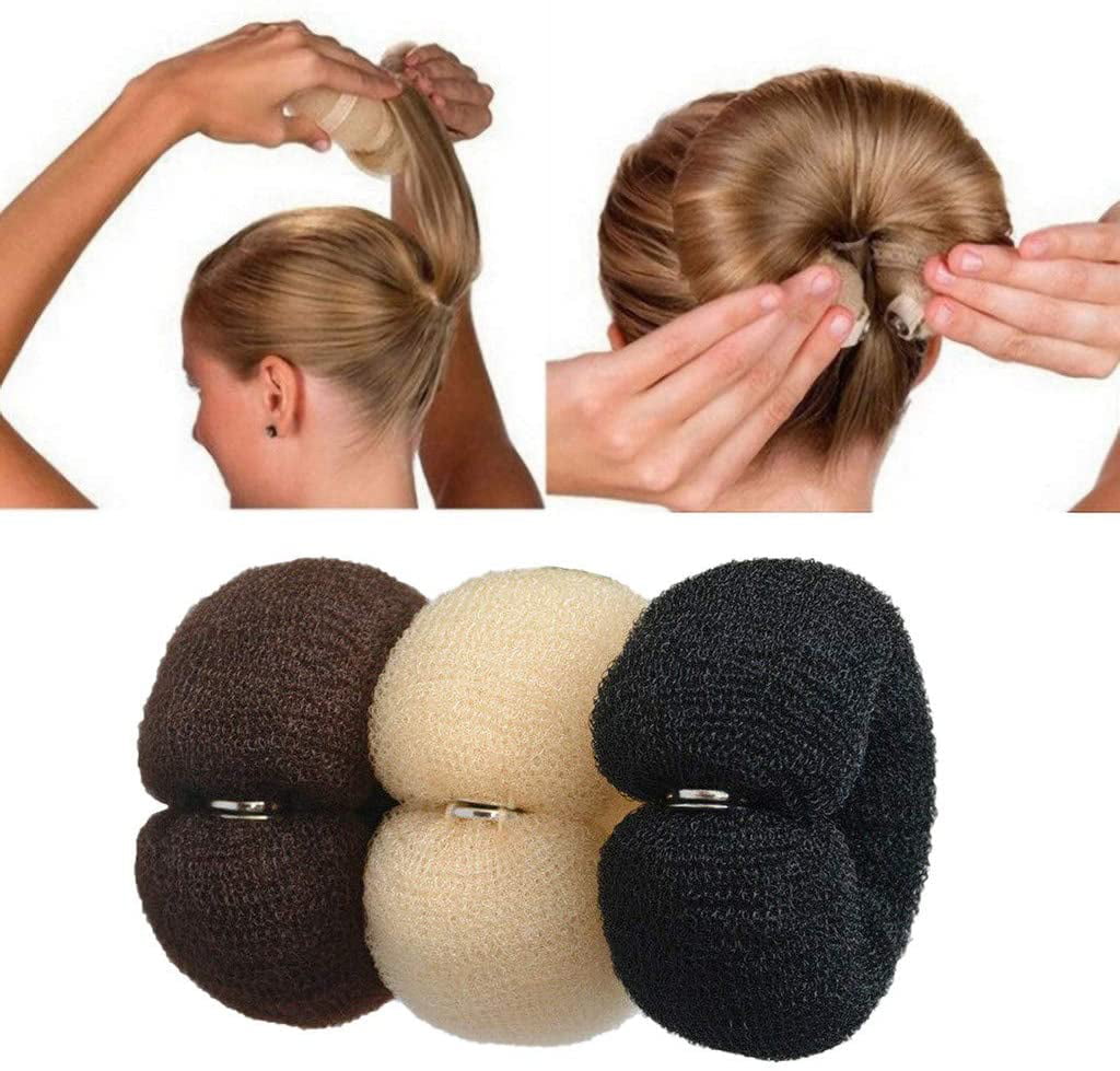 1PC Hair Donuts Hair Bun Maker, Hair Styling Hairstyle Aid Hair Styling  Tools, Hair Scrunchie Hair Bun Shaper for Women Girls, Ballet Bun Chignon  Updo 