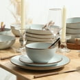 thumbnail image 6 of Stone Lain Brasa 16-Piece Dinnerware Set Stoneware, Light Green, 6 of 6
