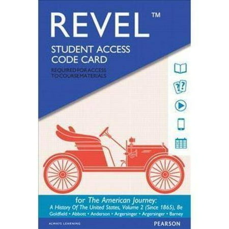 American Journey Revel Access Code: A History of the United States, Since 1865