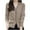 Khaki, variant on Wyobmus Womens Cardigan Sweaters Casual V-Neck Knitted Coat Loose Soft Button Up Outerwear With Pockets White