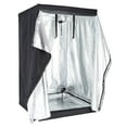thumbnail image 3 of Uenjoy Indoor 600D Grow Tent Room Reflective Mylar Hydroponic Non Toxic Hut,24"x24"x48", 3 of 6