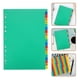 thumbnail image 3 of 21pcs Office Binder Book Dividers Detachable Binder Tabs Notebook Binder Dividers, 3 of 4