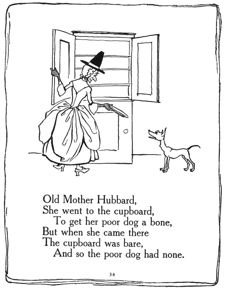 Old Mother Hubbard, 1913. /Npen