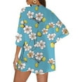 thumbnail image 2 of Women's Casual Fashion Print Lightweight And Comfortable Beach Vacation Chiffon Cardigan Sun Cardigan Open Lightweight Cardigan Womens Knit Cardigan Sweaters Floral Cardigan for Women Long Cardigans, 2 of 6