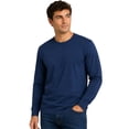 thumbnail image 6 of 5-Pack Men's Long Sleeve Crew Neck T-Shirt Tee Soft Work Casual Jersey Tees, 6 of 7