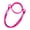 rose red- Cup Loop Double Lo, variant on Light Flexible Cup Sleeve Hand Grip Design Suitable 6~10cm Diameter Bottles 25 kilograms Strong Silicone Outdoor Ready