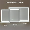 thumbnail image 3 of CONCETTA 22-inch × 32-inch LED Illuminated Makeup Mirror with Built-in lights, Small Smart Touch-Controlled Makeup Mirror with Adjustable lighting, 3 of 8