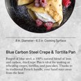 thumbnail image 2 of de Buyer Blue Steel Crepe/Pancake Pan, 8 Inch, 2 of 8
