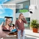 thumbnail image 5 of Wifi Ptz Cámara Ip 1080P Hd 8 Luces Seguridad Vigilancia Al Aire Libre Trabajo Con Camhi 110-240V (Ee. Uu.) Sweethay AF000458-00, 5 of 6