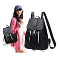 thumbnail image 1 of Mochila Oxford Impermeable Gran Capacidad Antirrobo Impermeable Dama Bolso Negro Oxford mochila, casual, moda, 1 of 6
