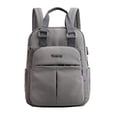 thumbnail image 1 of para portátil de lona de moda Bolso de hombro Bolso de trabajo al aire gris Hugo Mochilas para portátiles de negocios, 1 of 4