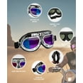 thumbnail image 4 of CRG Sports Vintage Bike Aviator Pilot Motorcycle Cruiser Scooter Goggles, 4 of 7