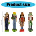 thumbnail image 3 of Fishing Enthusiasts Soldier Durability Wood Soldier Desk Decoration Coffee Shop Decors Artistic Taste Showcases, 3 of 4