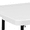 White, variant on Mainstays Black 6 Foot Fold-in-Half Plastic Table, Indoor Outdoor, Scratch Resistant, Stain & UV Damage, Built-in Carry Handle