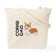 thumbnail image 2 of CafePress - Red And White Corgi Dad Tote Bag - Unisex Canvas Tote Bag, Beige, 1-Piece, 2 of 9