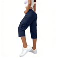 thumbnail image 2 of Cargo Capris for Women, Audhol Capri Cargo Pants for Women 2026 Summer Hiking Pants 2026 Lightweight Summer Hiking Pants Capris for Women with Pockets Blue 3XL, 2 of 7