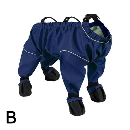 Dog Suspender Boots Dog Boots Leggings Waterproof Dog Shoes Leggings Anti-Slip Dog Shoes Pet Paws Hiking for Booties Walking Protector Dirty-Proof Dog Outdoor JXBD