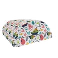 thumbnail image 1 of Octopus Foot Rest, Summer Style Pattern with Steamboat Octopus Anchor Sea Starfish Seashells, Non-Slip Backing Adjustable Ergonomic Memory Foam Leg Support for Office, Multicolor, by Ambesonne, 1 of 5