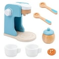 thumbnail image 2 of Big Save,HWRETIE Simulation Kitchen Toy Clearance,Children Kitchen Wooden Playset Toys,Kitchen Utensils Set Coffee Machine, 2 of 7