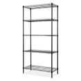 thumbnail image 2 of Tcbosik Wire Storage Rack, 5 Tiers Shelving Storage Unit for Home Office, Black, 2 of 10