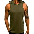 thumbnail image 3 of FINELOOK Men´s Summer Cool Vest Sleeveless Muscle Bodybuilding Hoodie, 3 of 6