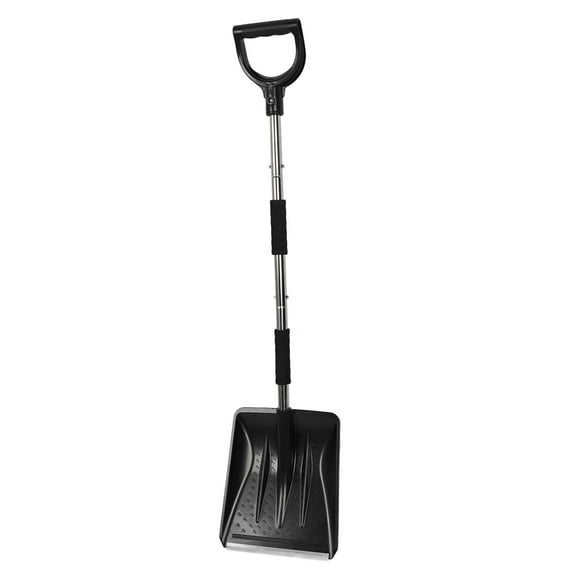 Pelle à Neige Rétractable et Rotative, Acier Inoxydable Durable, Portable et Légère, Installation Facile pour Jardin, Voiture, Camping