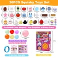 thumbnail image 2 of FUFU SQUISHY Taba Squishy Capsule Machine Toy, 30PCS Squishy Set for Kids, Sensory Fidget Toys, Party Favors, Classroom Prizes, 2 of 10