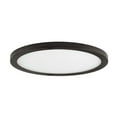 thumbnail image 4 of 58736WTBZ Maxim Lighting Wafer - 30W 1 LED Flush Mount-0.5 Inches Tall and 15 Inches Wide-Bronze Finish, 4 of 5
